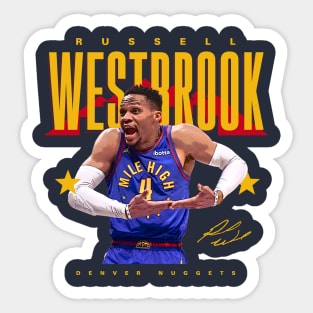 Russell Westbrook Cradle Sticker